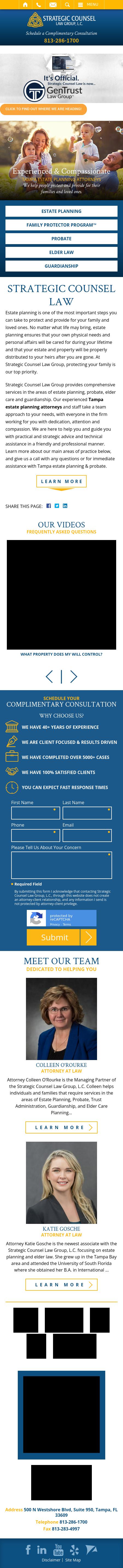 Strategic Counsel Law Group, LC - Tampa FL Lawyers