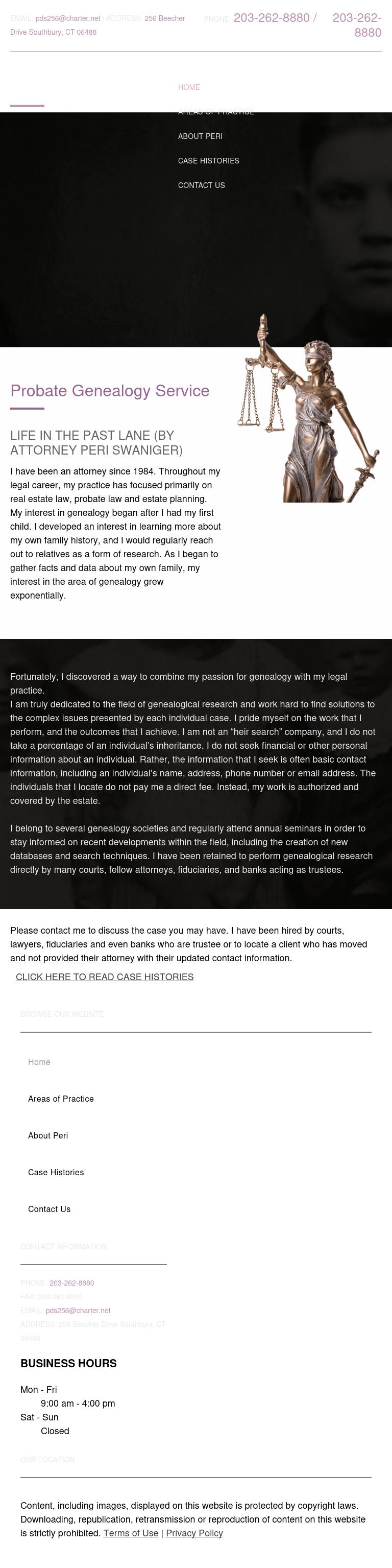 Swaniger Peri LLC - Southbury CT Lawyers