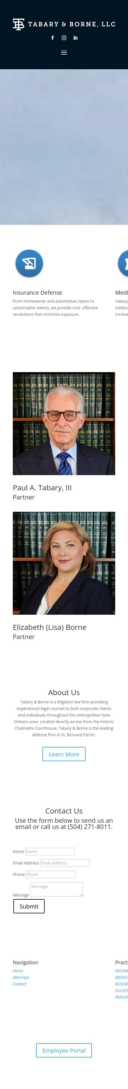 Tabary & Borne - Chalmette LA Lawyers