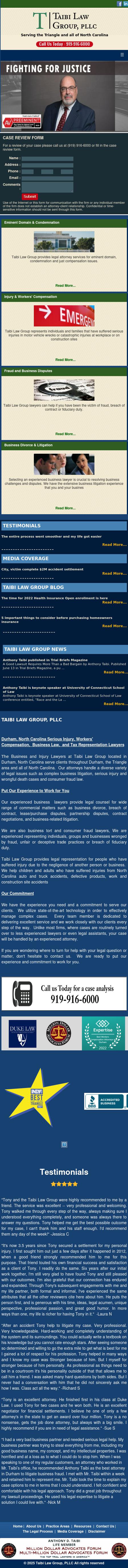 Taibi Law Group - Durham NC Lawyers