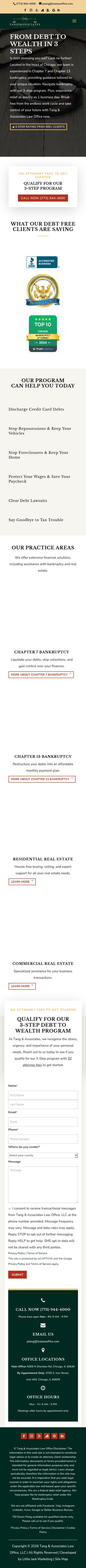 Tang & Associates Law Office, LLC - Chicago IL Lawyers