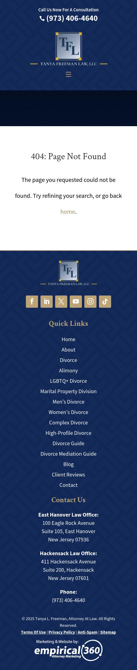 Tanya L. Freeman, Attorney At Law - Jersey City NJ Lawyers