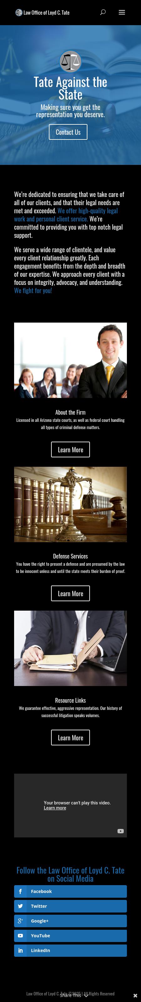 Tate Loyd C Law Office Of - Mesa AZ Lawyers