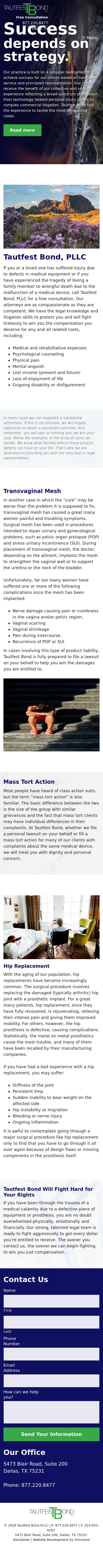 Tautfest Bond PLLC - Dallas TX Lawyers