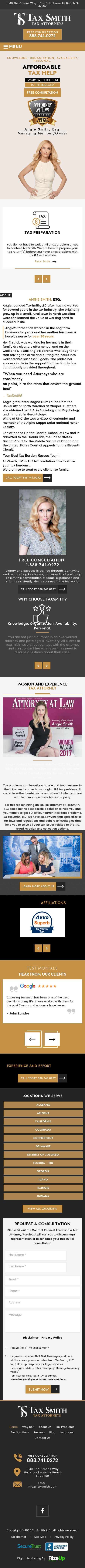 Taxsmith, LLC - Ponte Vedra Beach FL Lawyers