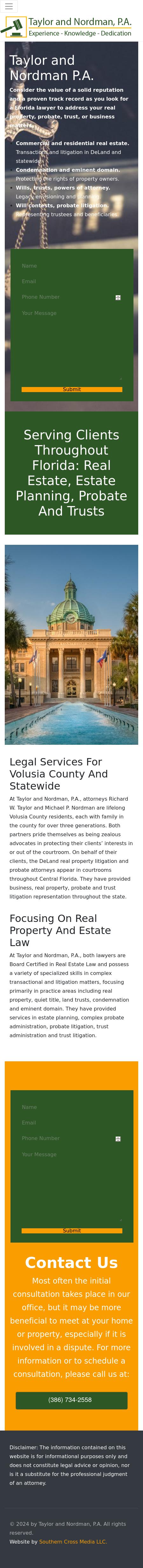 Taylor and Nordman, P.A. - Deland FL Lawyers