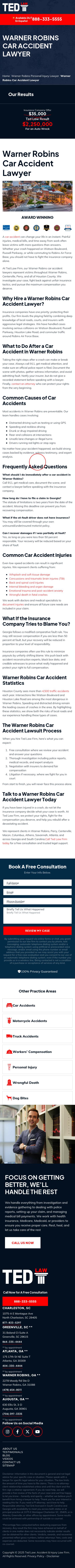 TED Law: Accident and Injury Law Firm, LLC - Warner Robins GA Lawyers