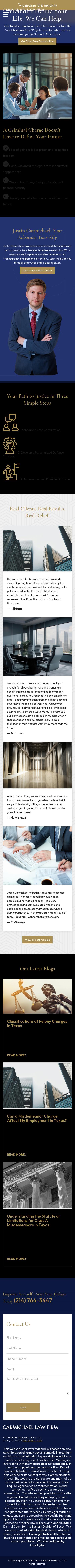 The Carmichael Law Firm - Plano TX Lawyers