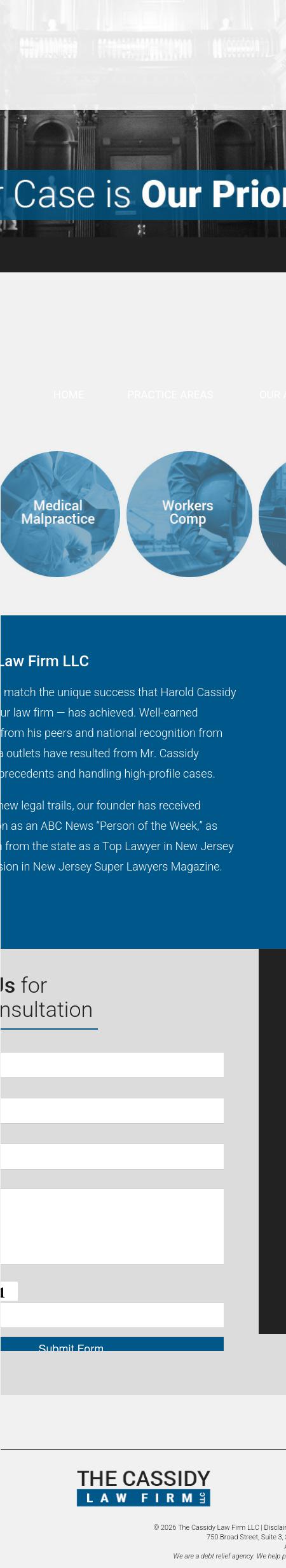 The Cassidy Law Firm LLC - Shrewsbury NJ Lawyers