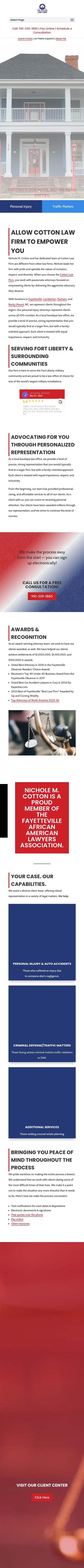 The Cotton Law Firm - Fayetteville NC Lawyers