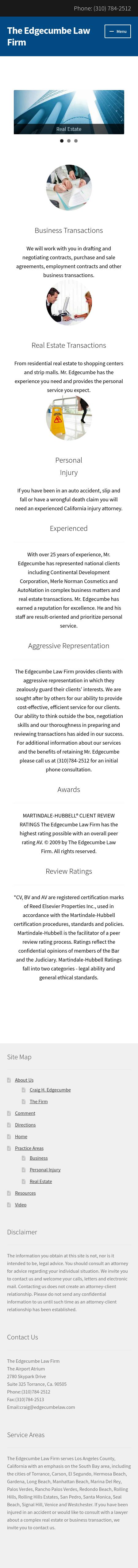 The Edgecumbe Law Firm - Torrance CA Lawyers