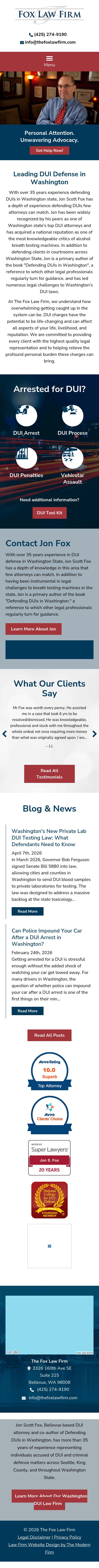 The Fox Law Firm - Bellevue WA Lawyers