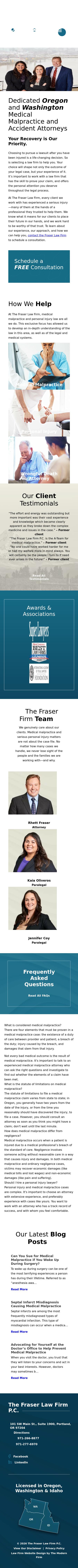The Fraser Law Firm P.C. - Portland OR Lawyers