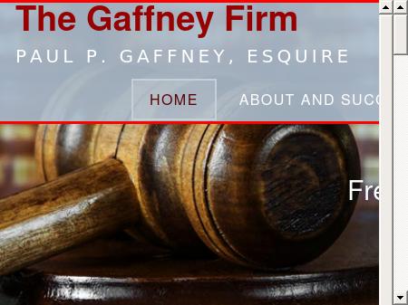 The Gaffney Firm - Philadelphia PA Lawyers