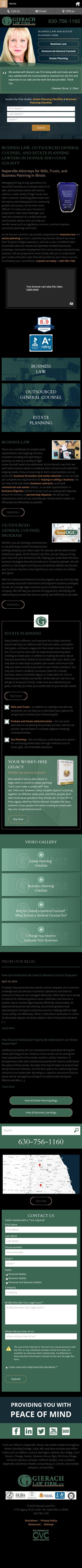 The Gierach Law Firm - Naperville IL Lawyers