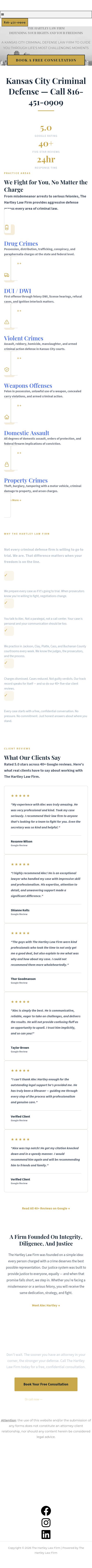 The Hartley Law Firm - Kansas City MO Lawyers