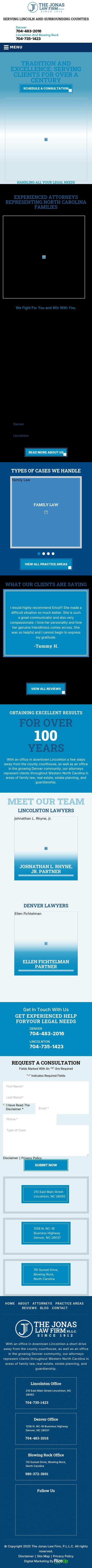 The Jonas Law Firm, P.L.L.C. - Denver NC Lawyers