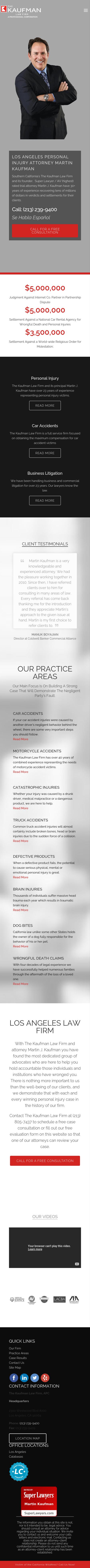 The Kaufman Law Firm, APC - Calabasas CA Lawyers