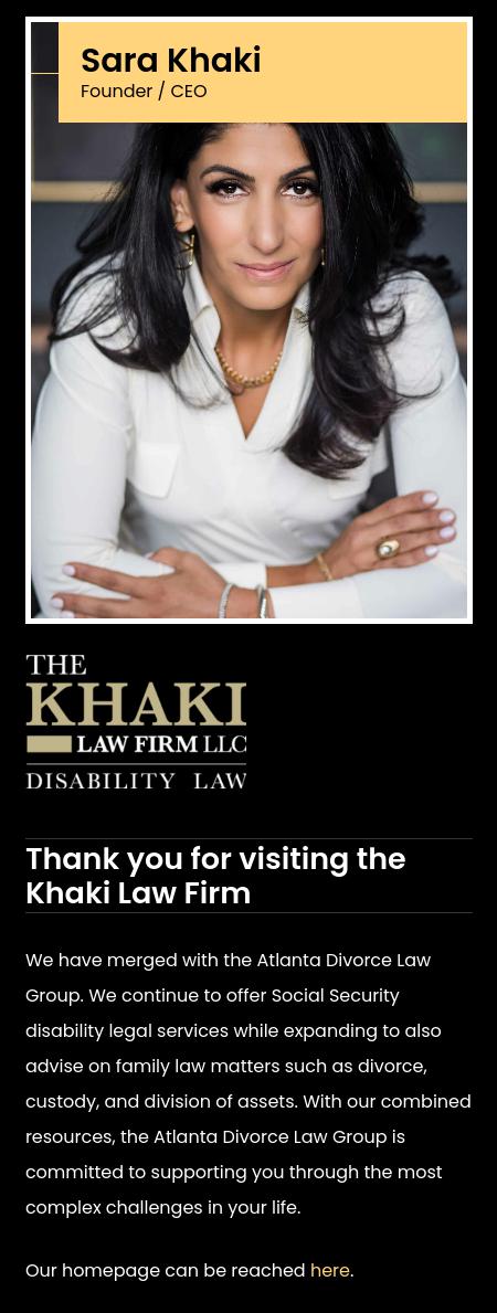 The Khaki Law Firm - Alpharetta GA Lawyers