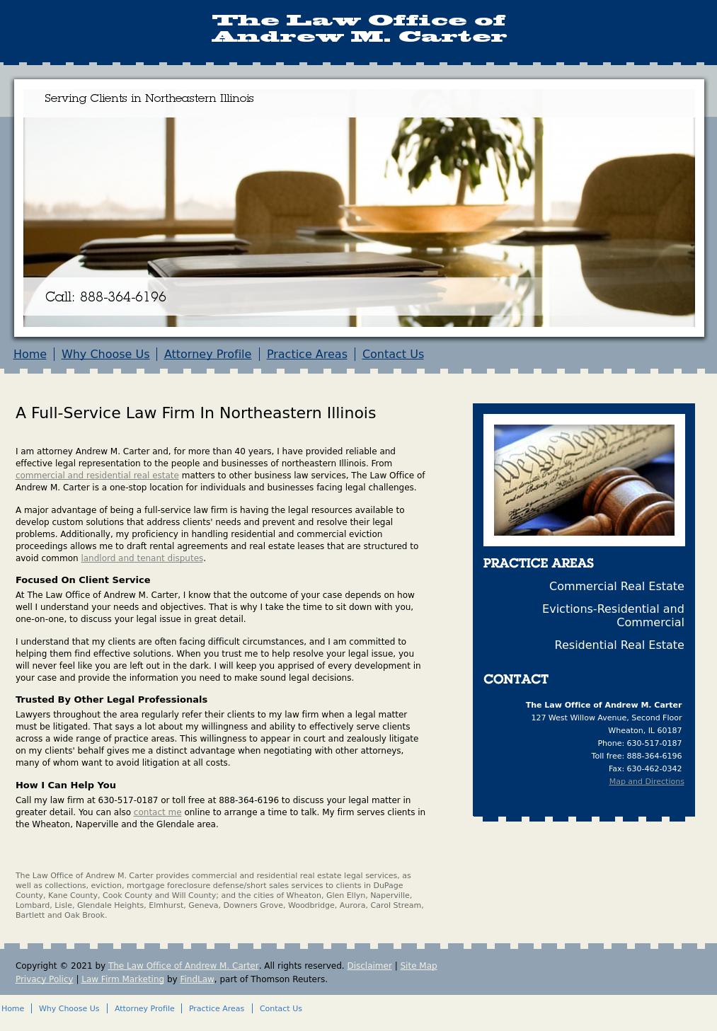 The Law Office of Andrew M. Carter - Wheaton IL Lawyers