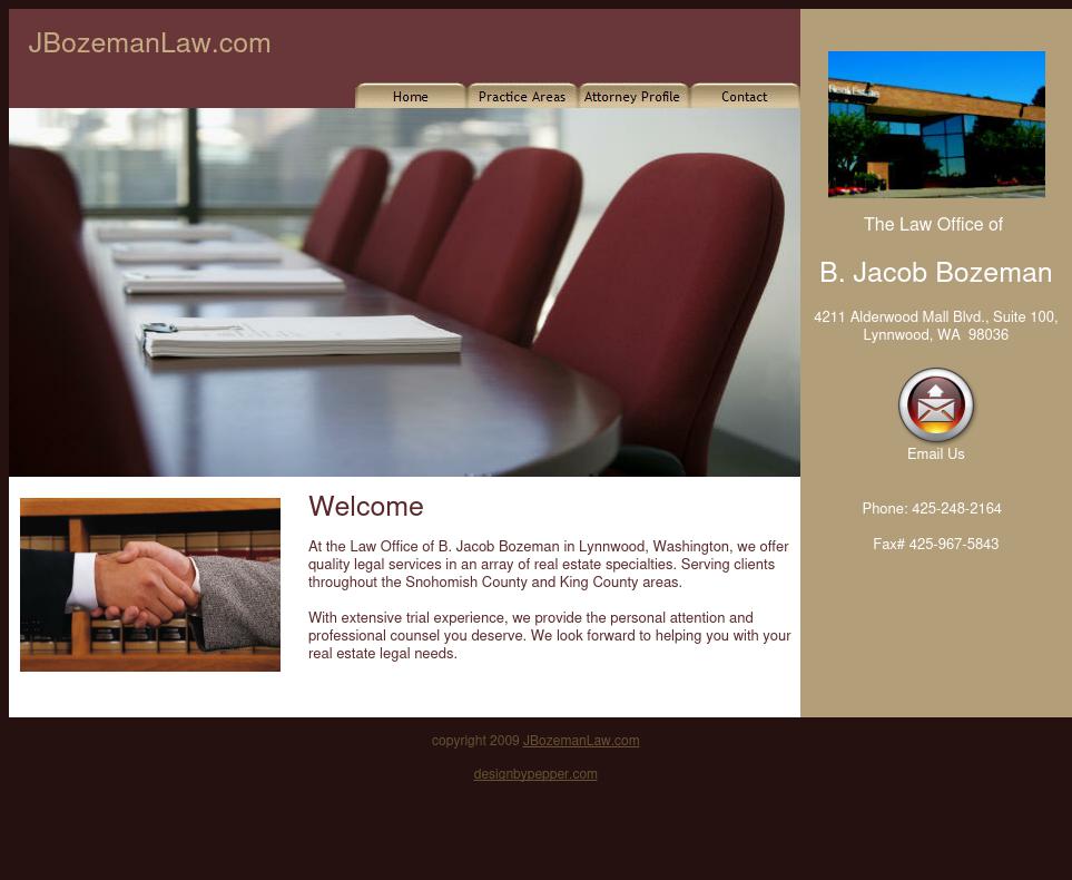 The Law Office of B. Jacob Bozeman - Lynnwood WA Lawyers