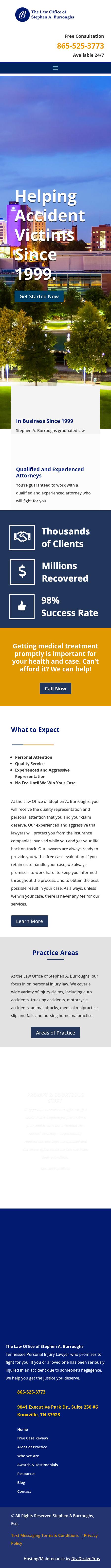 The Law Office of Burroughs & Capps - Knoxville TN Lawyers