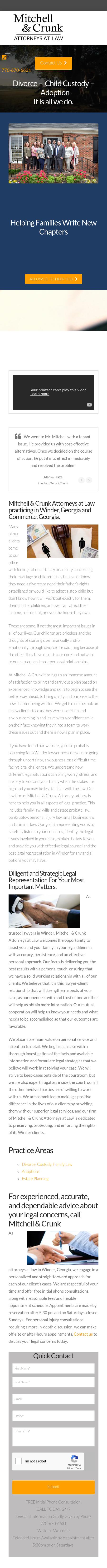 The Law Office of Douglas Mitchell - Winder GA Lawyers