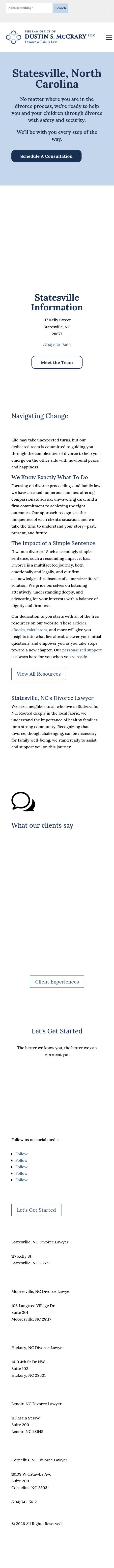 The Law Office of Dustin S. McCrary, PLLC. - Statesville NC Lawyers