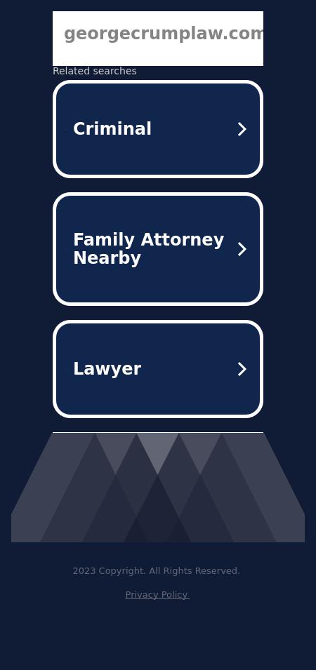 The Law Office of George E. Crump, III - Rockingham NC Lawyers