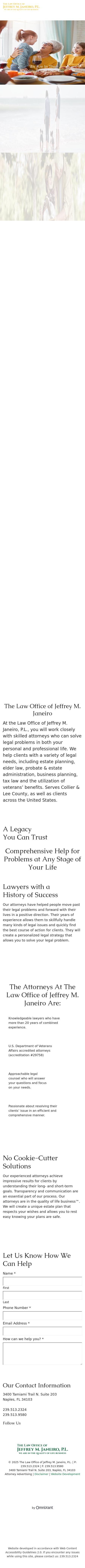 The Law Office of Jeffrey M. Janeiro, P.L. - Naples FL Lawyers