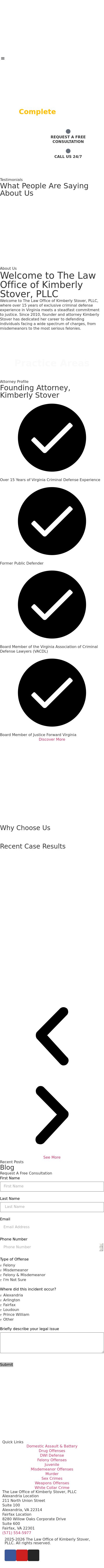 The Law Office of Kimberly Stover PLLC - Alexandria VA Lawyers