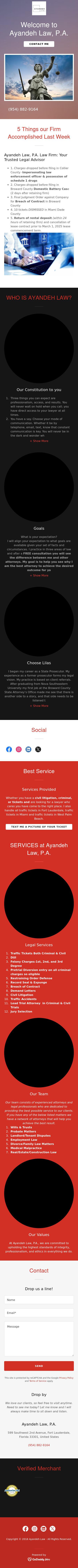 The Law Office of Lilas Ayandeh, P.A. - Fort Lauderdale FL Lawyers