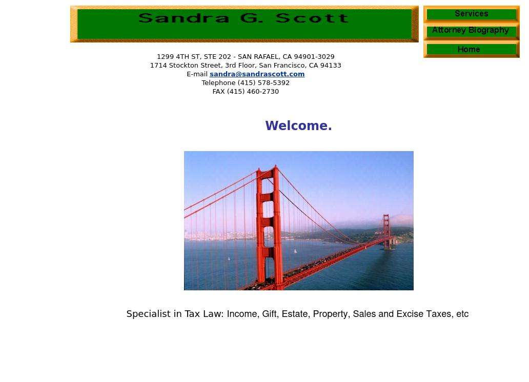 The Law Office Of Sandra Scott - San Francisco CA Lawyers