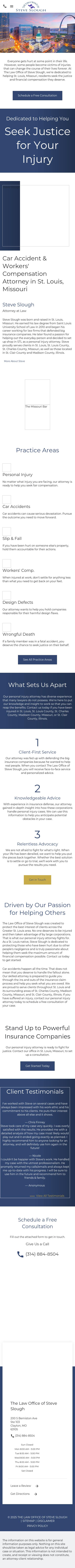 The Law Office of Steve Slough - St. Louis MO Lawyers