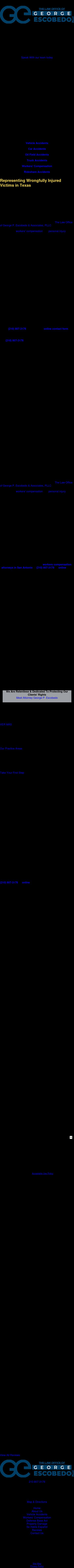 The Law Offices of George P. Escobedo & Associates, PLLC - San Antonio TX Lawyers