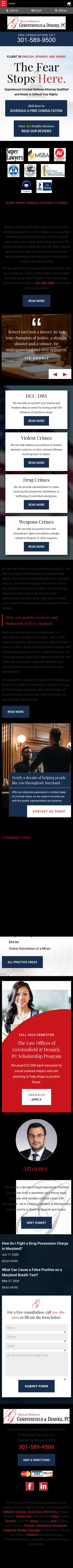 The Law Offices of Gerstenfield & Demirji, PC. - Silver Spring MD Lawyers