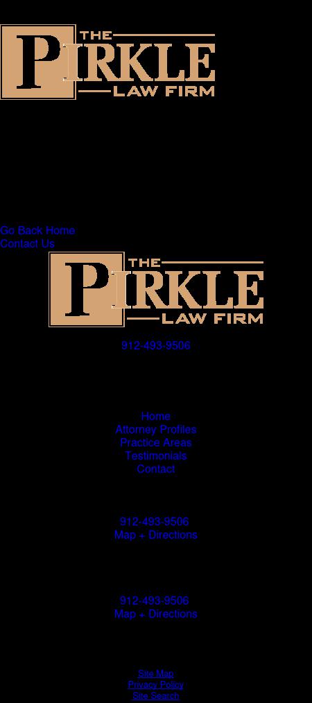 The Law Offices of Robert F. Pirkle - Savannah GA Lawyers