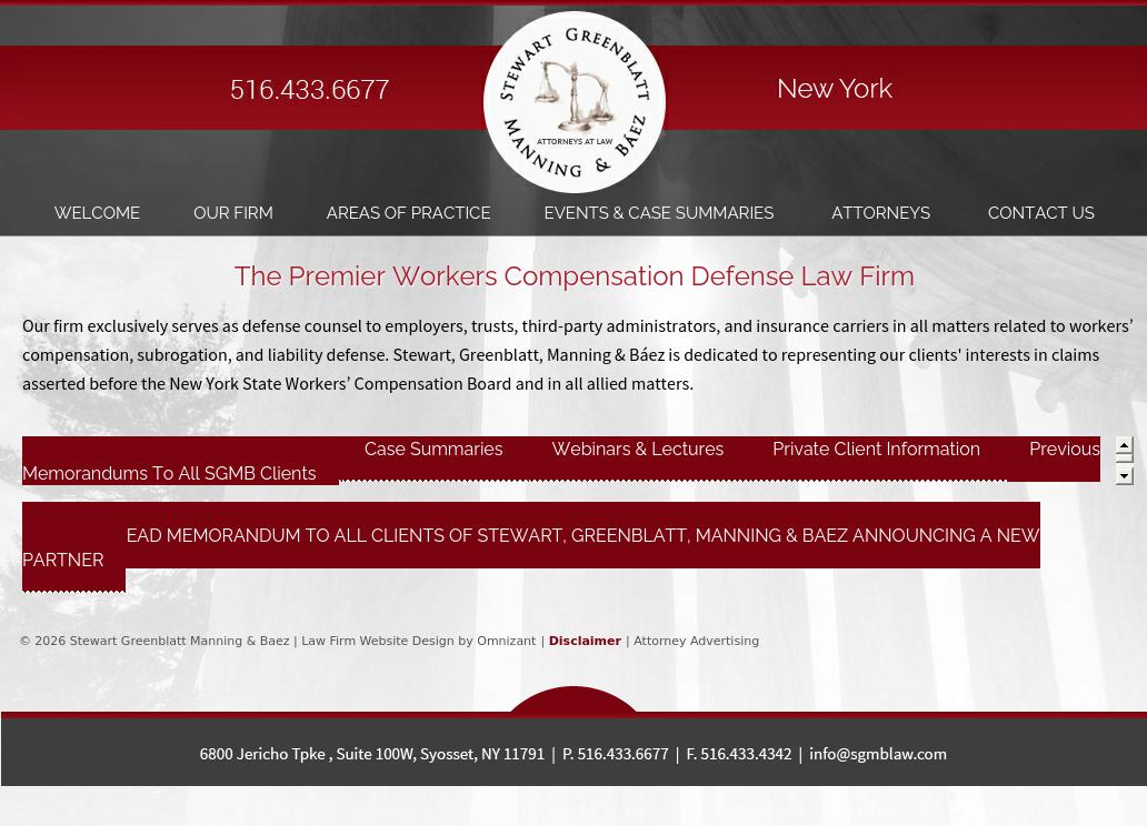 The Law Offices of Stewert, Goldsmith & DeCurtis, PLLC - Syosset NY Lawyers