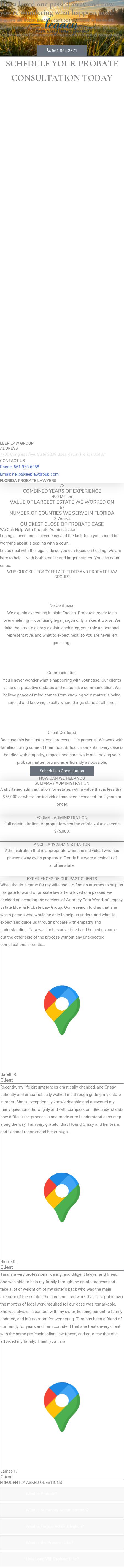 The Legacy Law Firm - Coral Springs FL Lawyers