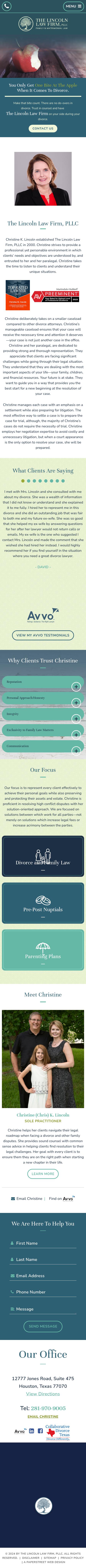 The Lincoln Law Firm, PLLC - Houston TX Lawyers