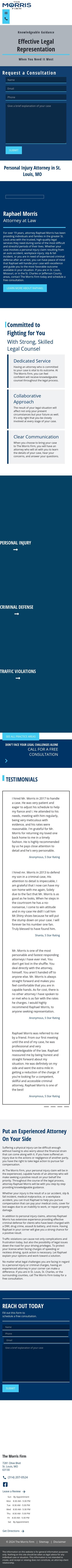 The Morris Firm, LLC - Saint Louis MO Lawyers