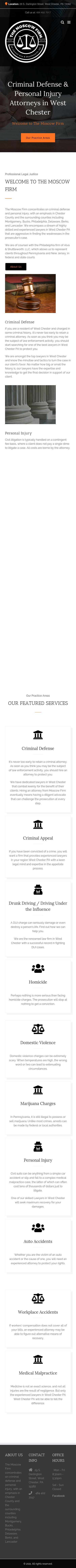 The Moscow Firm - West Chester PA Lawyers