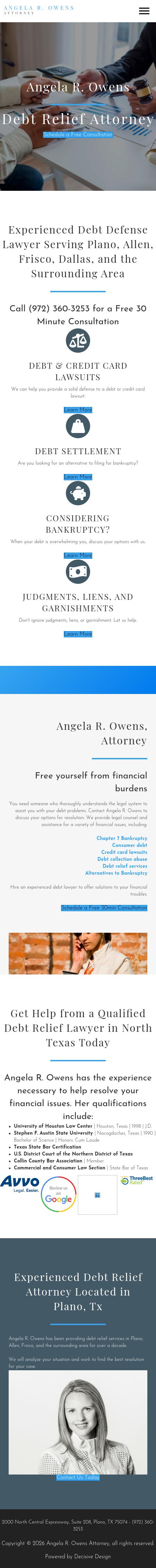The Owens Law Firm, PLLC - Plano TX Lawyers