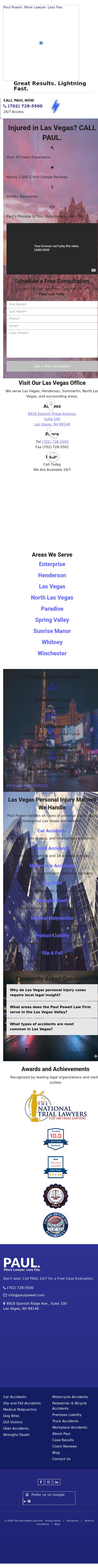 The Paul Powell Law Firm - Las Vegas NV Lawyers