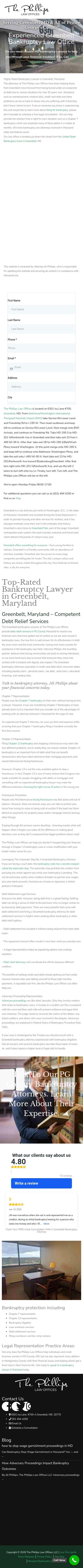 The Phillips Law Offices - Greenbelt MD Lawyers