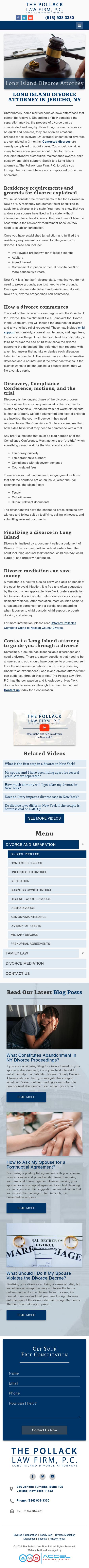 The Pollack Law Firm, P.C. - Jericho NY Lawyers
