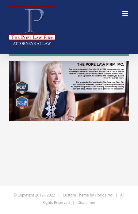 The Pope Law Firm PC - Covington GA Lawyers