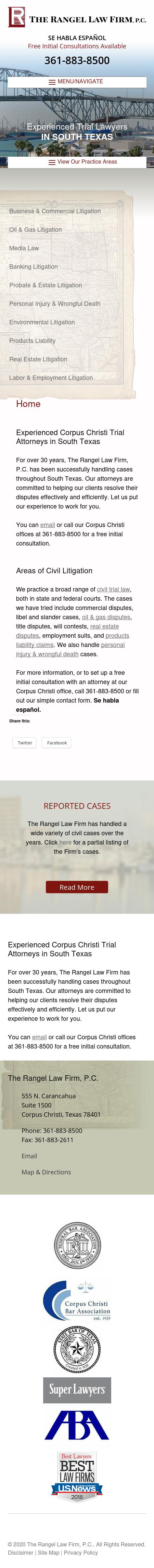 The Rangel Law Firm, P.C. - Corpus Christi TX Lawyers