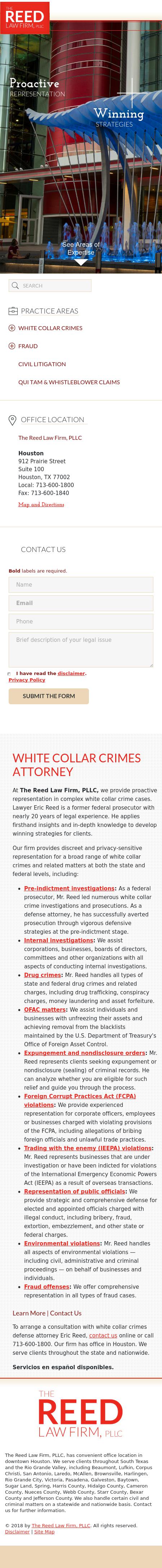 The Reed Law Firm, PLLC - Houston TX Lawyers