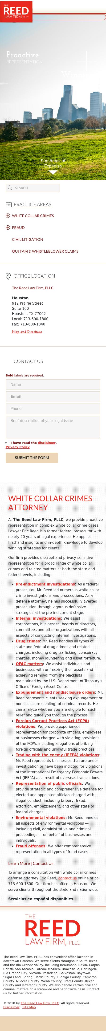 The Reed Law Firm, PLLC - Houston TX Lawyers